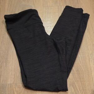 Outdoor Voices Black Heathered Active Leggings